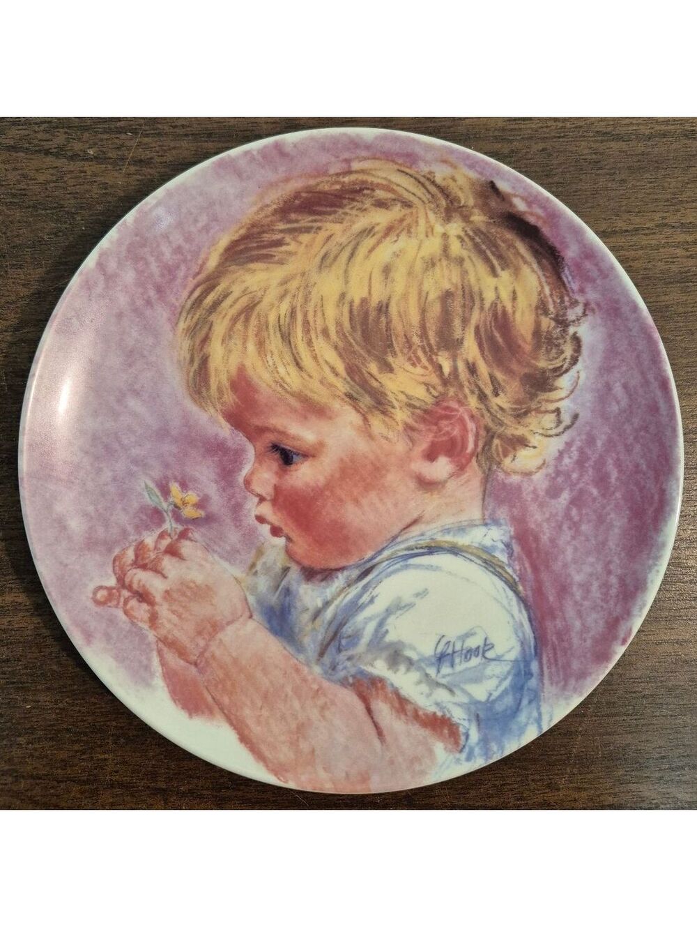 Baby Blossoms by Frances Hook Collectors Edition Decorative Plate